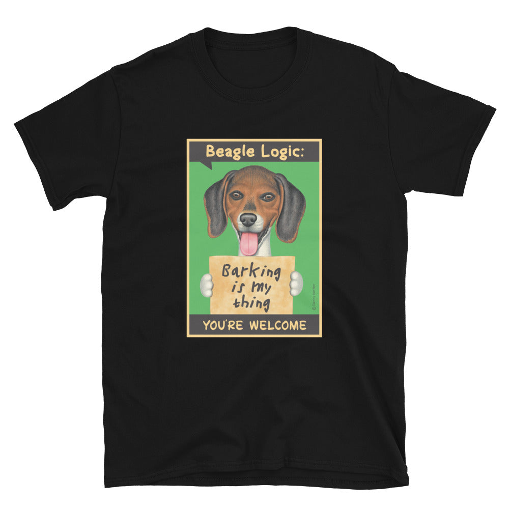 Beagle Logic Unisex T-Shirt