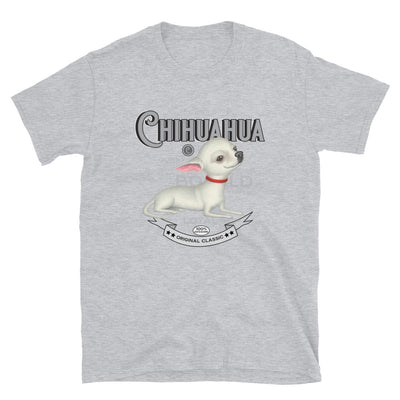 Classic Chihuahua dog on a Vintage Chihuahua Unisex T-Shirt