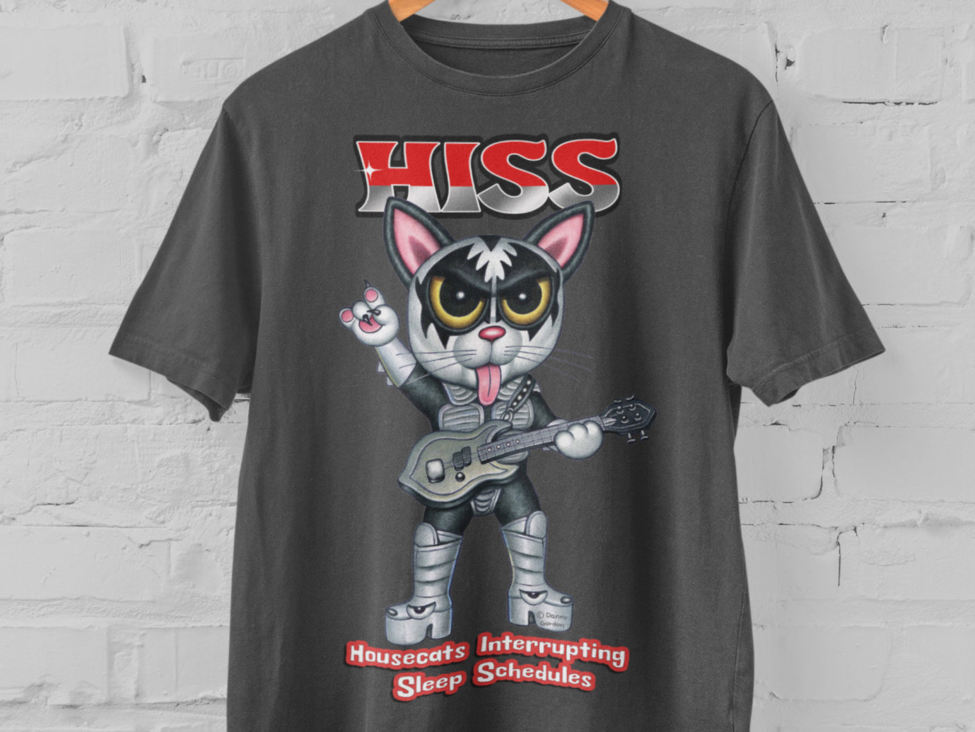 Hiss Housecats Interrupting Sleep Schedules T-shirt