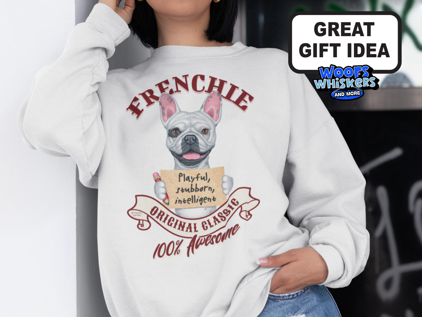 Playful Stubborn Intelligent Frenchie Sweatshirt