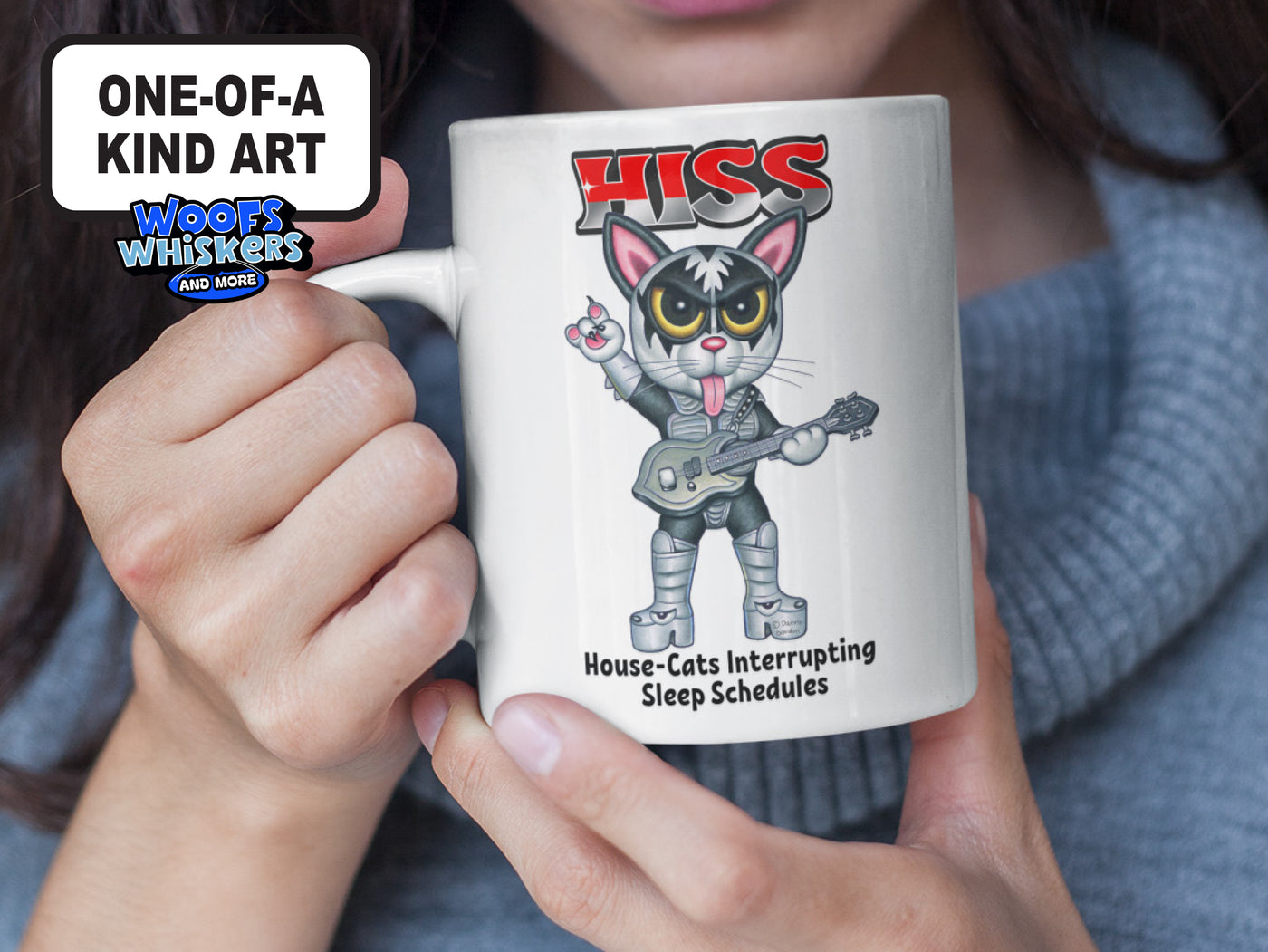 House-Cats Interrupting Sleep Schedules Mug