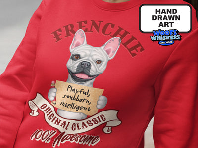 Playful Stubborn Intelligent Frenchie Original Classic