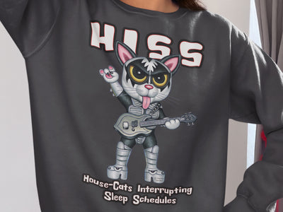 HISS House-Cats Interrupting Sleep Schedules shirt