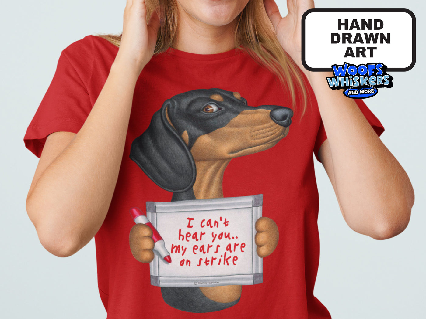 I Can't Hear You My Ears Are On Strike T-shirt