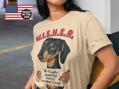 W.I.E.N.E.R. Willingly Ignoring Every Normal Rule Shirt