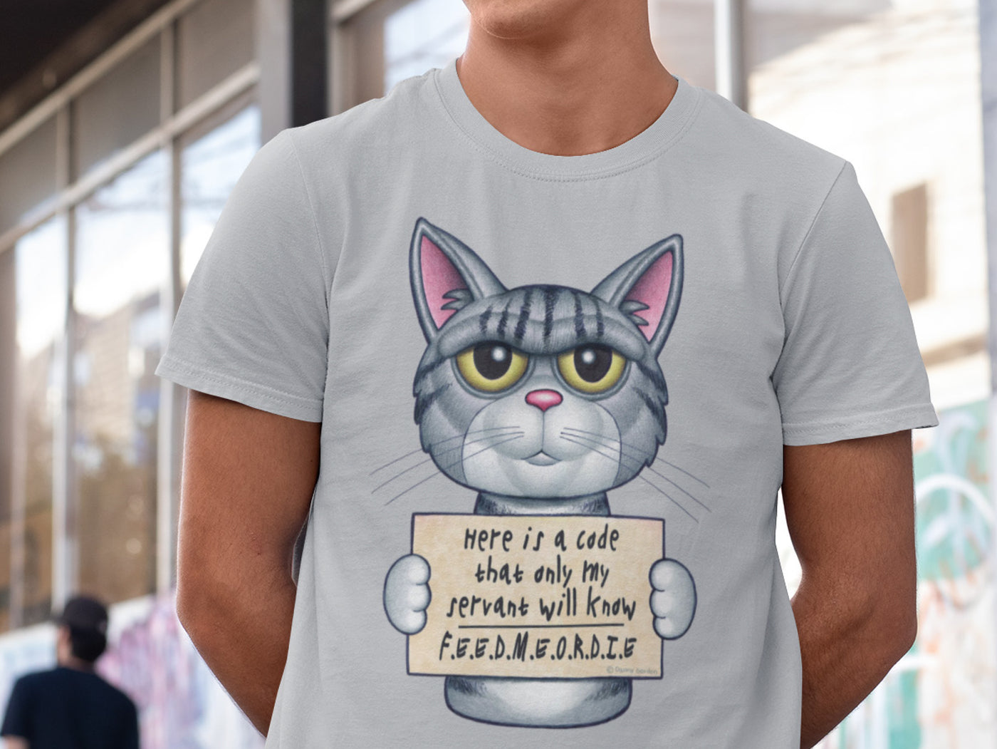 Funny Cat Graphic T-Shirt For Cat Lovers and Owners