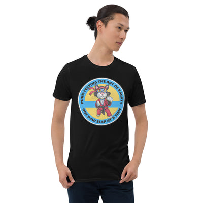 Cute Funny Karate Cat Unisex T-Shirt