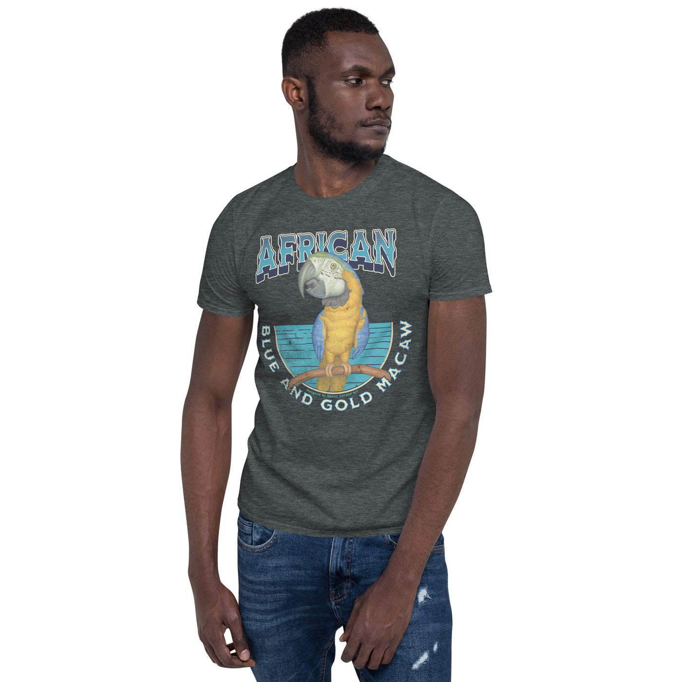 Funny Cute Macaw Parrot Unisex T-Shirt