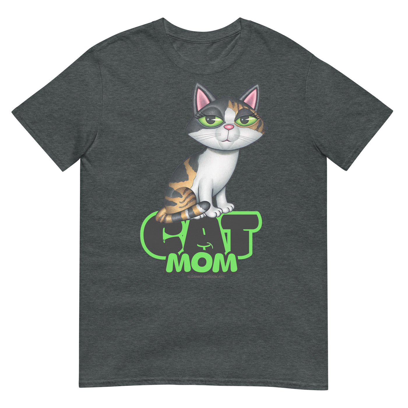 Cute Calico Cat Mom Unisex T-Shirt