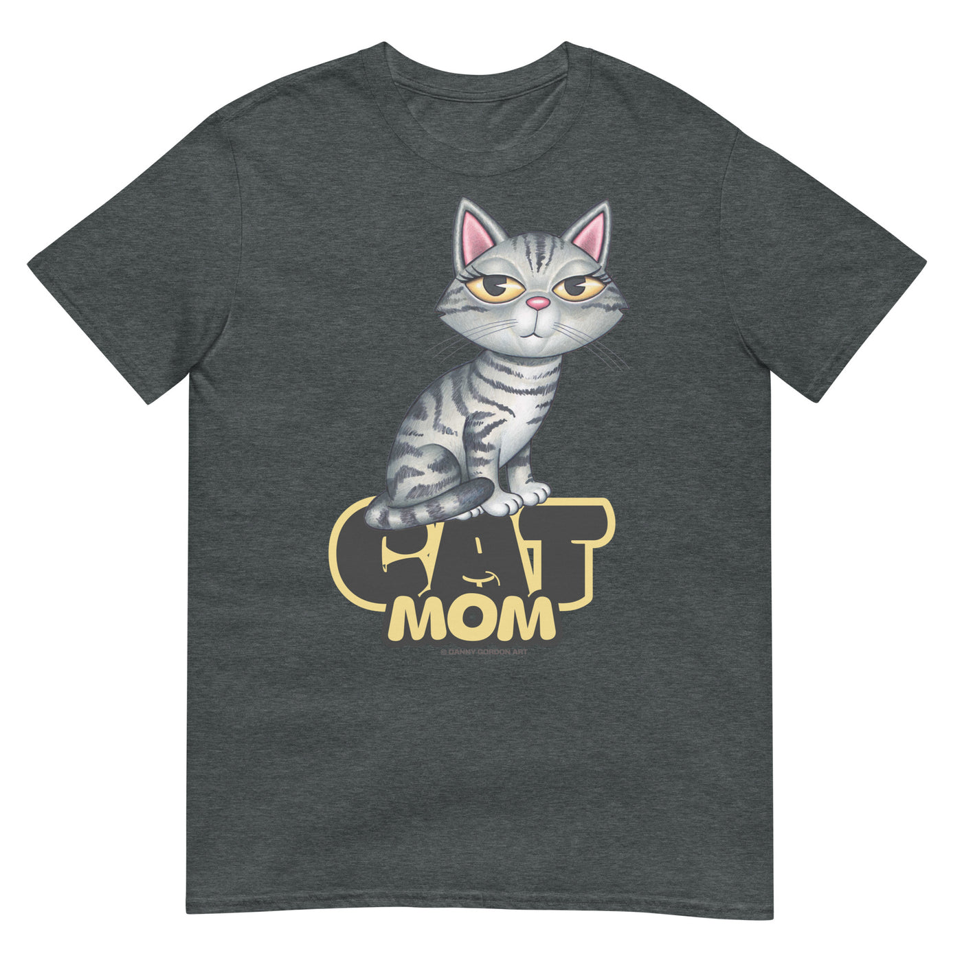 Cute Calico Cat Mom Unisex T-Shirt