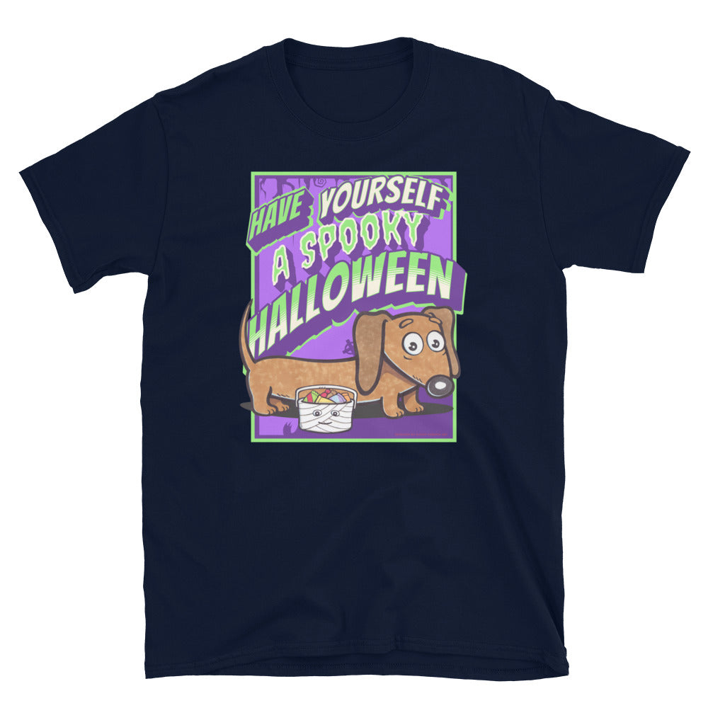 Cute Funny Doxie Halloween Unisex T-Shirt
