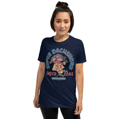 Cute Funny Super Doxie Dachshund Unisex T-Shirt