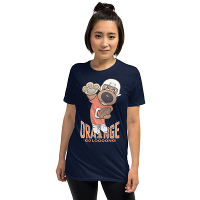Cute Doxie Dachshund Dog Football Unisex T-Shirt