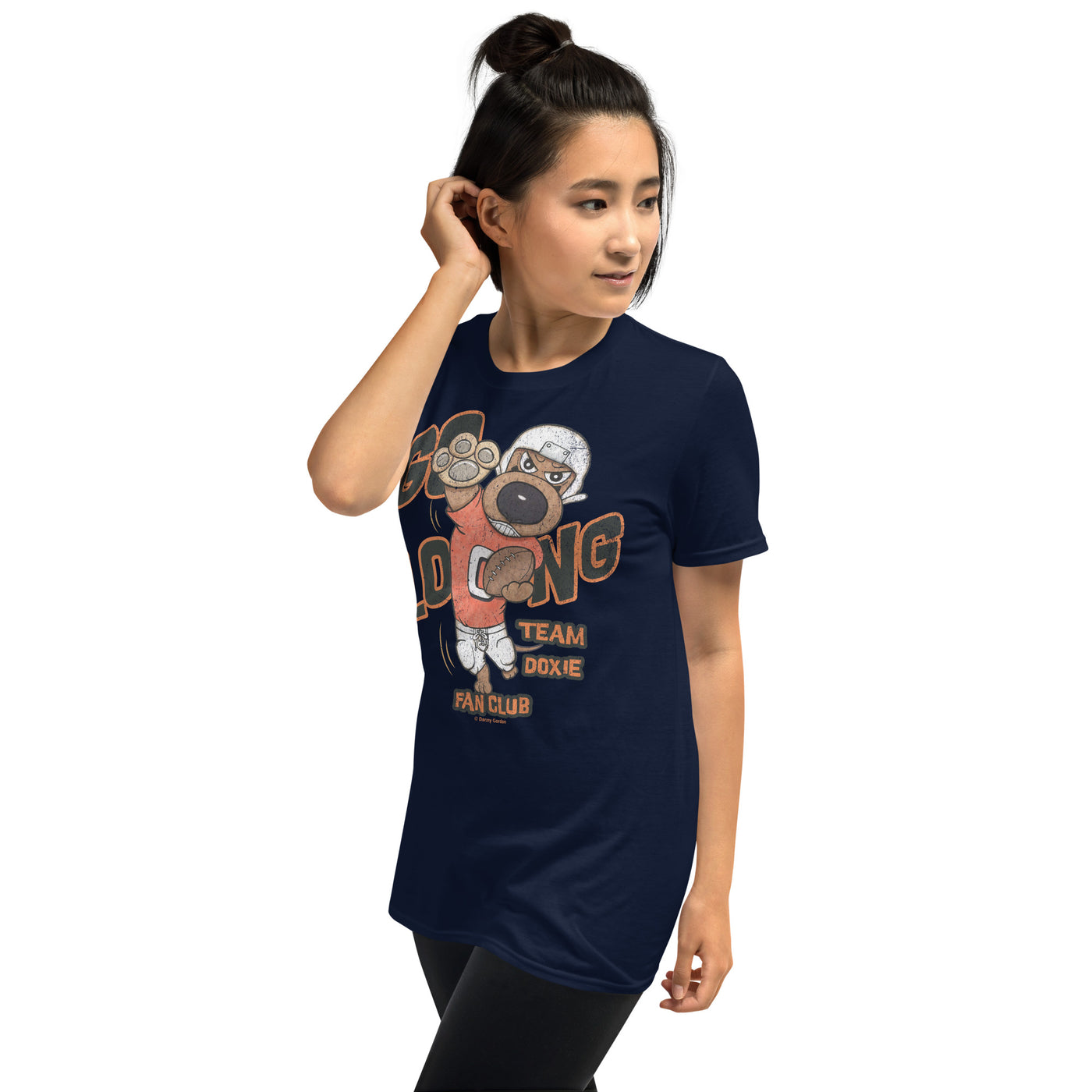 Cute Dachshund Doxie Funny Football Unisex T-Shirt