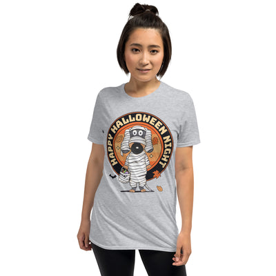 Cute Funny Happy Halloween Night Unisex T-Shirt