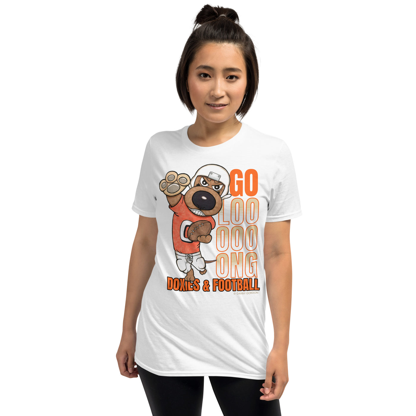 Cute Oklahoma State  Funny Doxie Dog Football Unisex T-Shirt