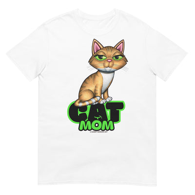 Cute Orange Tabby Cat Mom Unisex T-Shirt