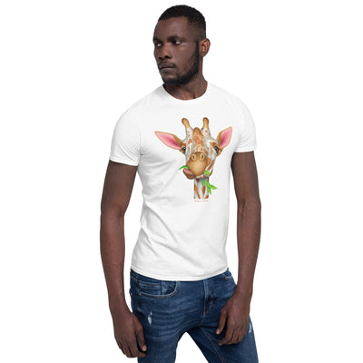 Cute and Funny Giraffe Unisex T-Shirt
