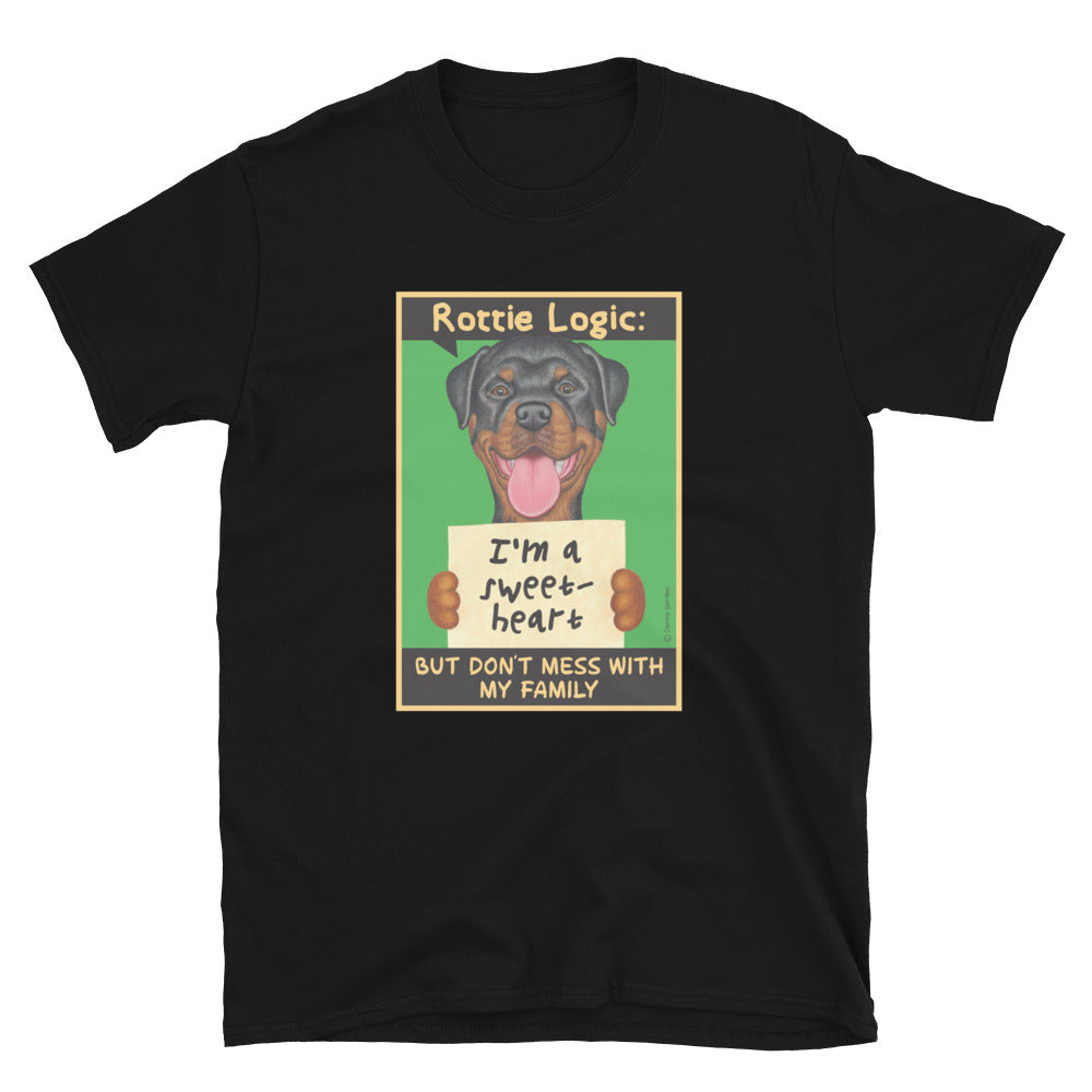Rottweiler Logic Unisex T-Shirt