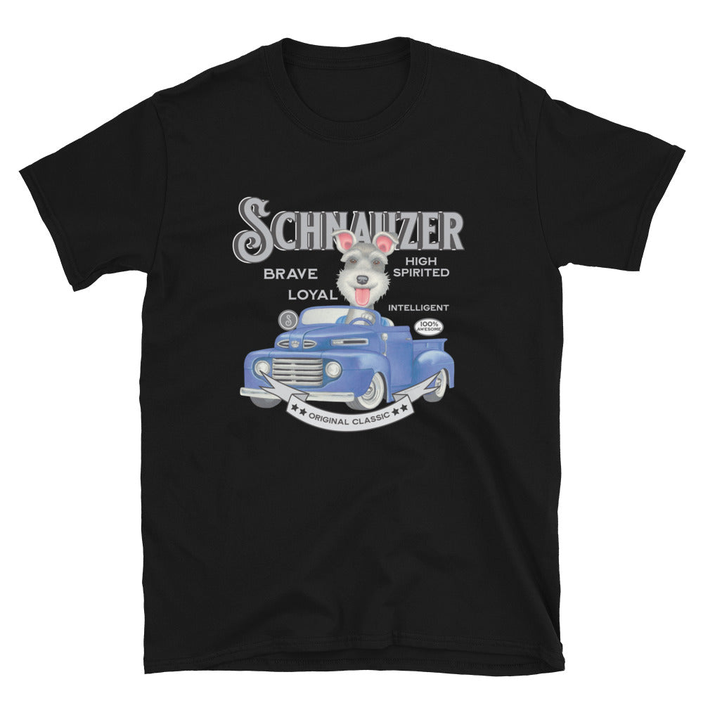 Vintage Schnauzer Unisex T-Shirt