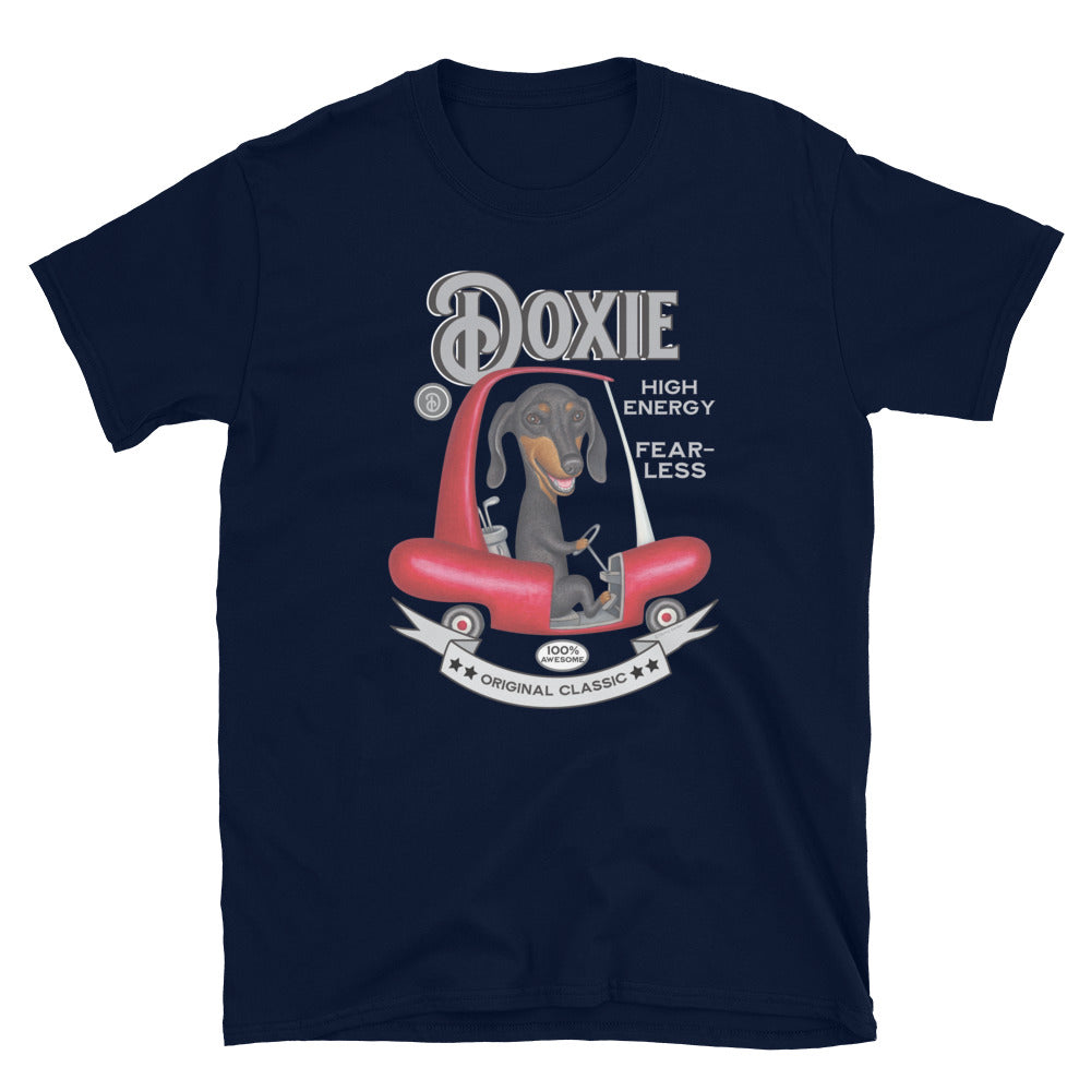 classicVintage Doxie Dog funny and cute  Dachshund Unisex T-Shirt tee