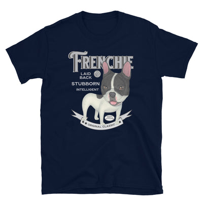 classic Vintage Funny and Cute French Bulldog dog Unisex T-Shirt