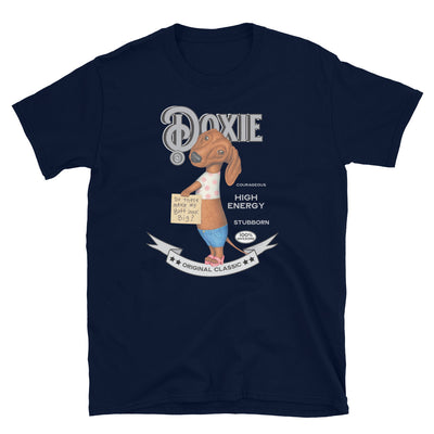 Classic retro and Vintage Doxie Dog  Dachshund Unisex T-Shirt