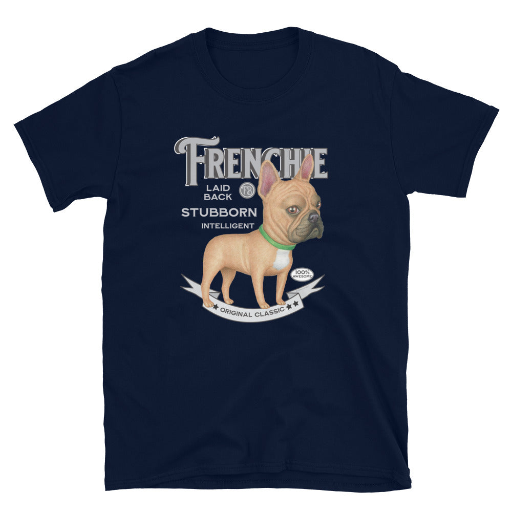 classic retro Vintage French Bulldog dog Unisex T-Shirt