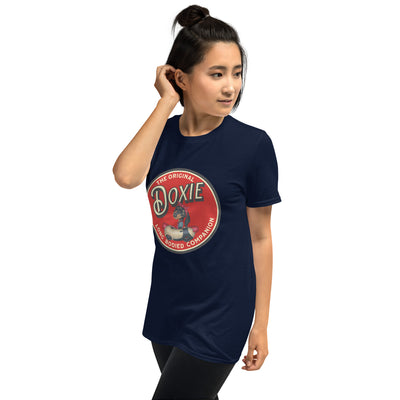 Cute and adorable Doxie Dog on an Original Companion Dachshund Unisex T-Shirt