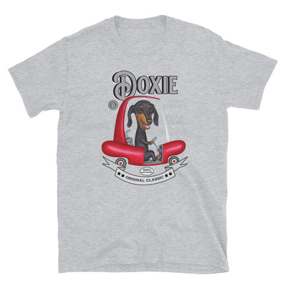 classicVintage Doxie Dog funny and cute  Dachshund Unisex T-Shirt tee