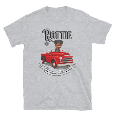 Classic retro Vintage Rottweiler Rottie Dog Unisex T-Shirt