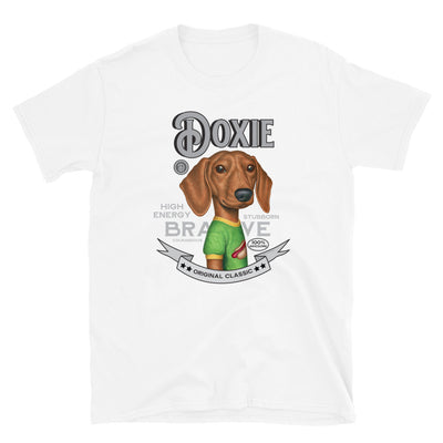 Vintage classic Funny and cute Doxie Dog  Dachshund Unisex T-Shirt tee