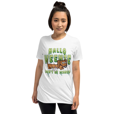 Hallo Weenie Halloween Dachshund Doxie Unisex T-Shirt